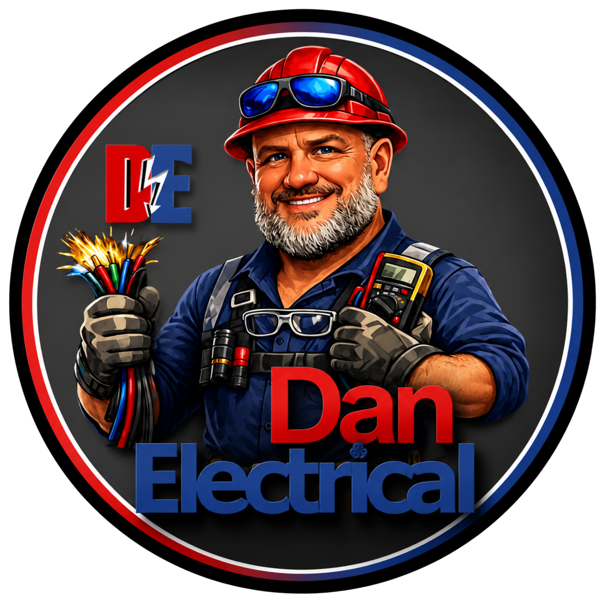 Dan Electrical Round Logo