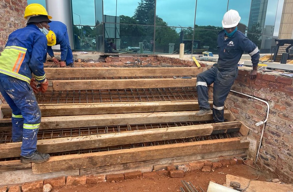 Ground works electrical renovation